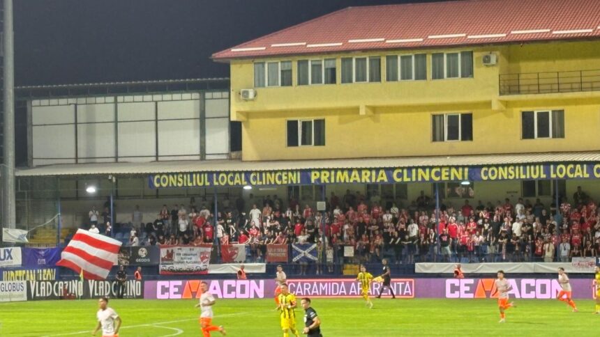 galerie foto stadionul plin la clinceni fanii lui dinamo au luat cu asalt micuta arena de langa bucuresti 68964e221ad59